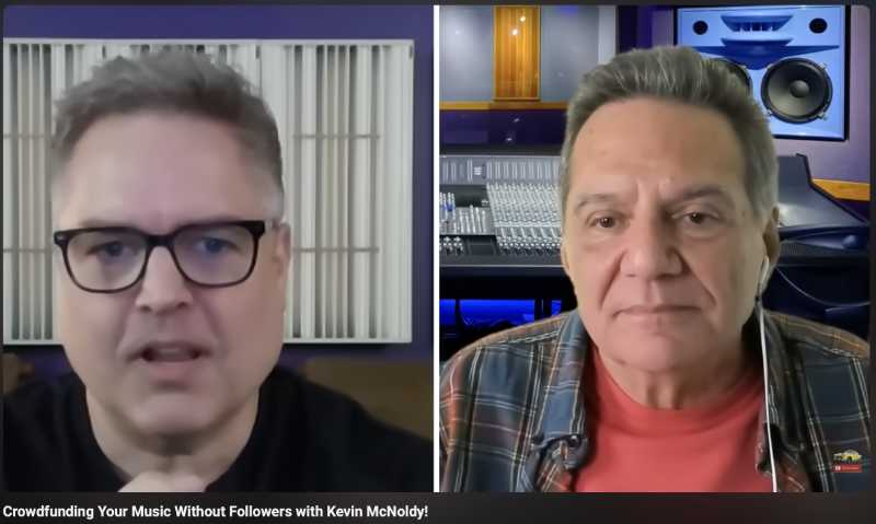 TAXI TV interview with Kevin McNoldy, crowdfunding